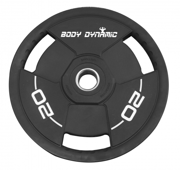 Bodydynamic PU槓片-20kg (一組兩入)