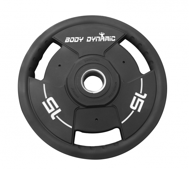 Bodydynamic PU槓片-15kg (一組兩入)