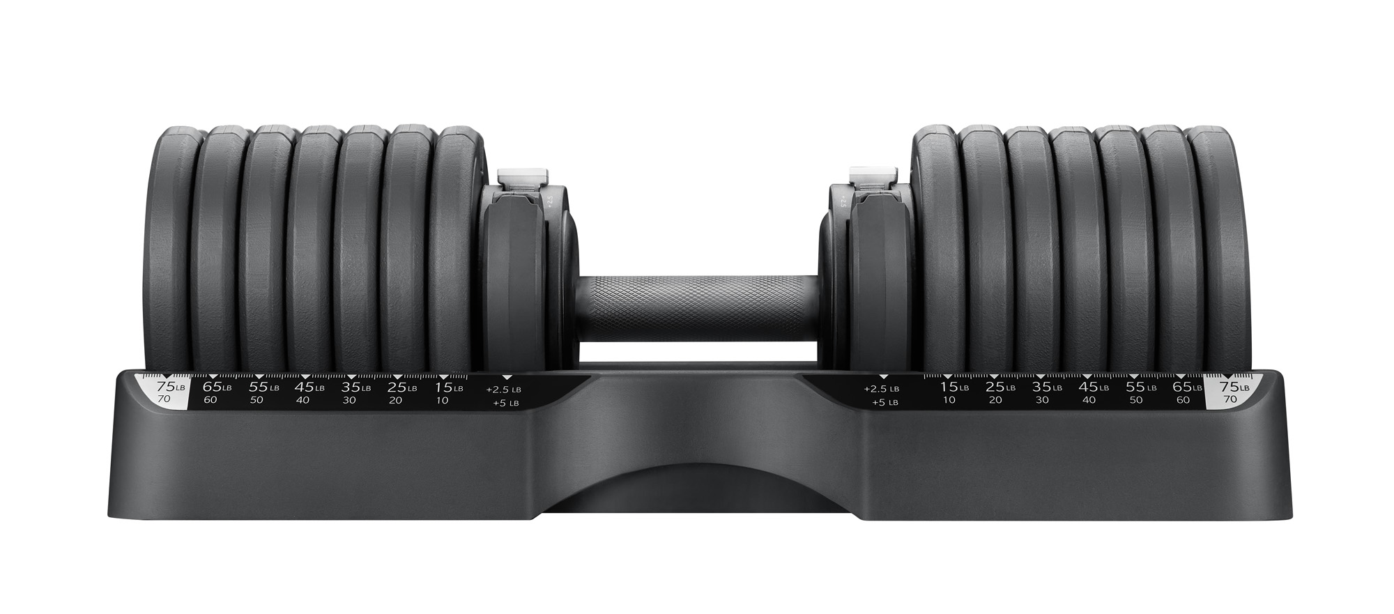 Byzoom 可調式啞鈴 34kg(75LB) 21段重量 黑